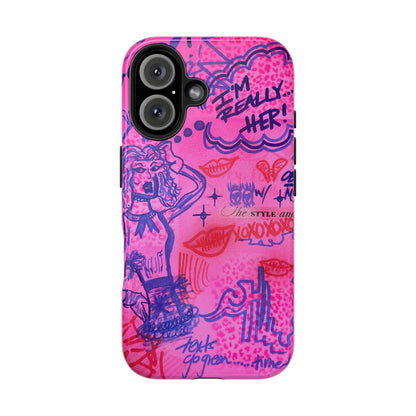 "really "HER!" airbrush iPhone case