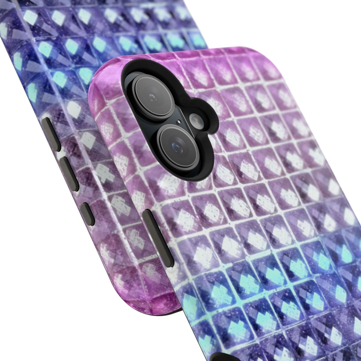 MagSafe "multicolor studs" airbrush iPhone case