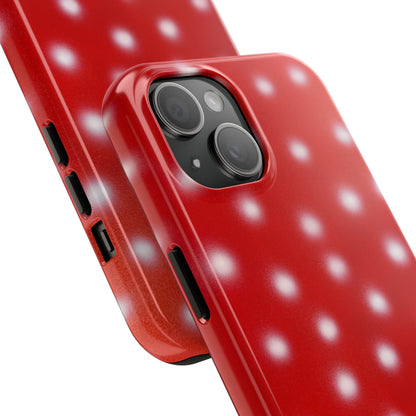"cherry crush polka dot" airbrush iPhone case