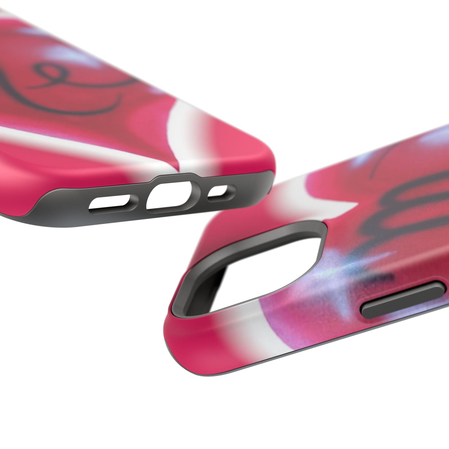 MagSafe "i <3 me" Airbrush iPhone Hülle