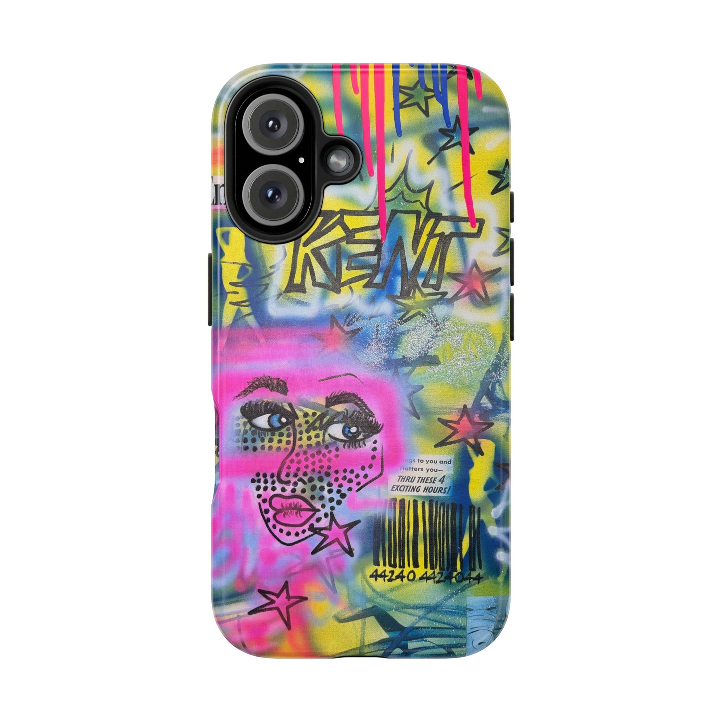 "kent, oh pt.2" airbrush iPhone case