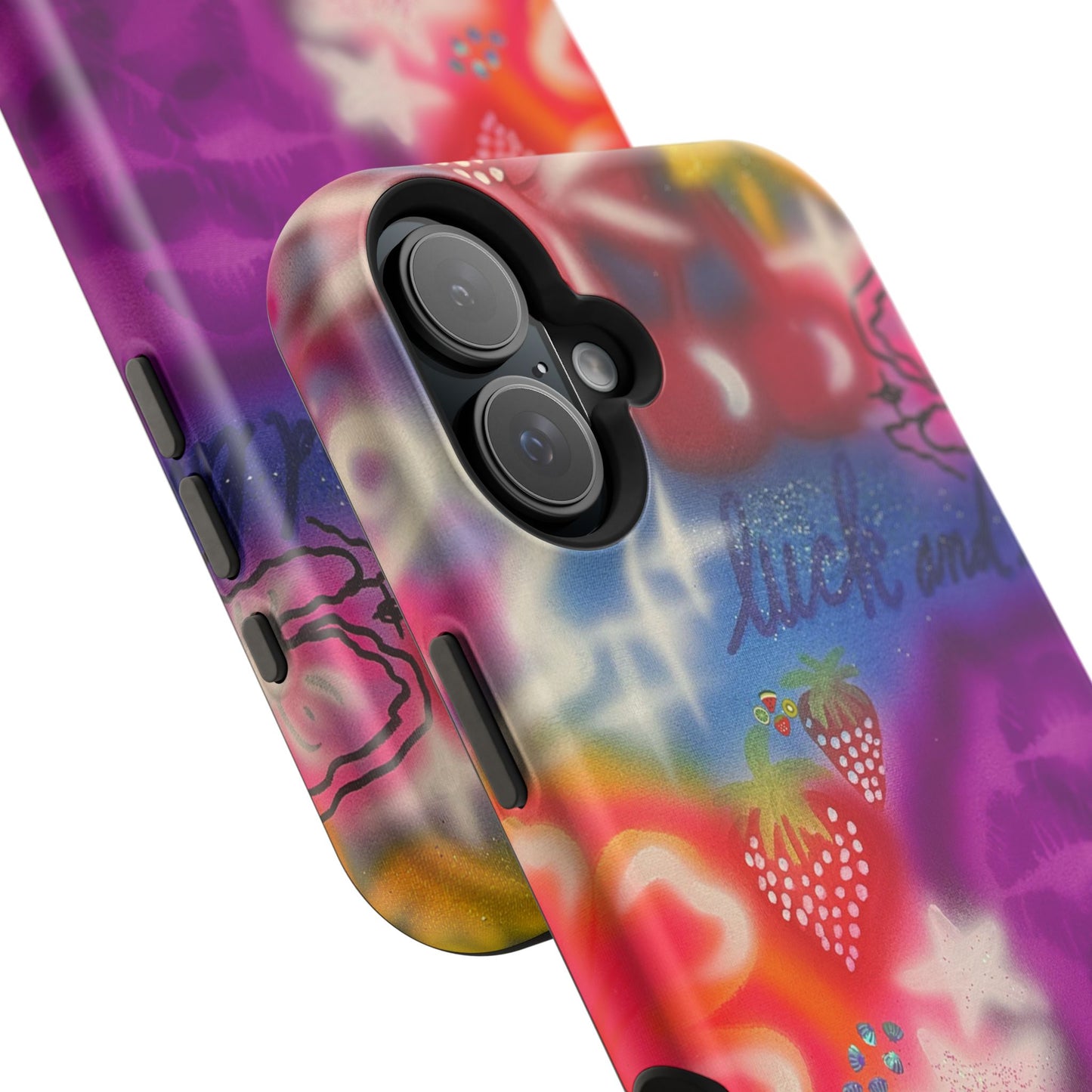 MagSafe „luck & luv pt. 2“ Airbrush iPhone Hülle