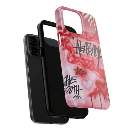 "alabama" airbrush iPhone case