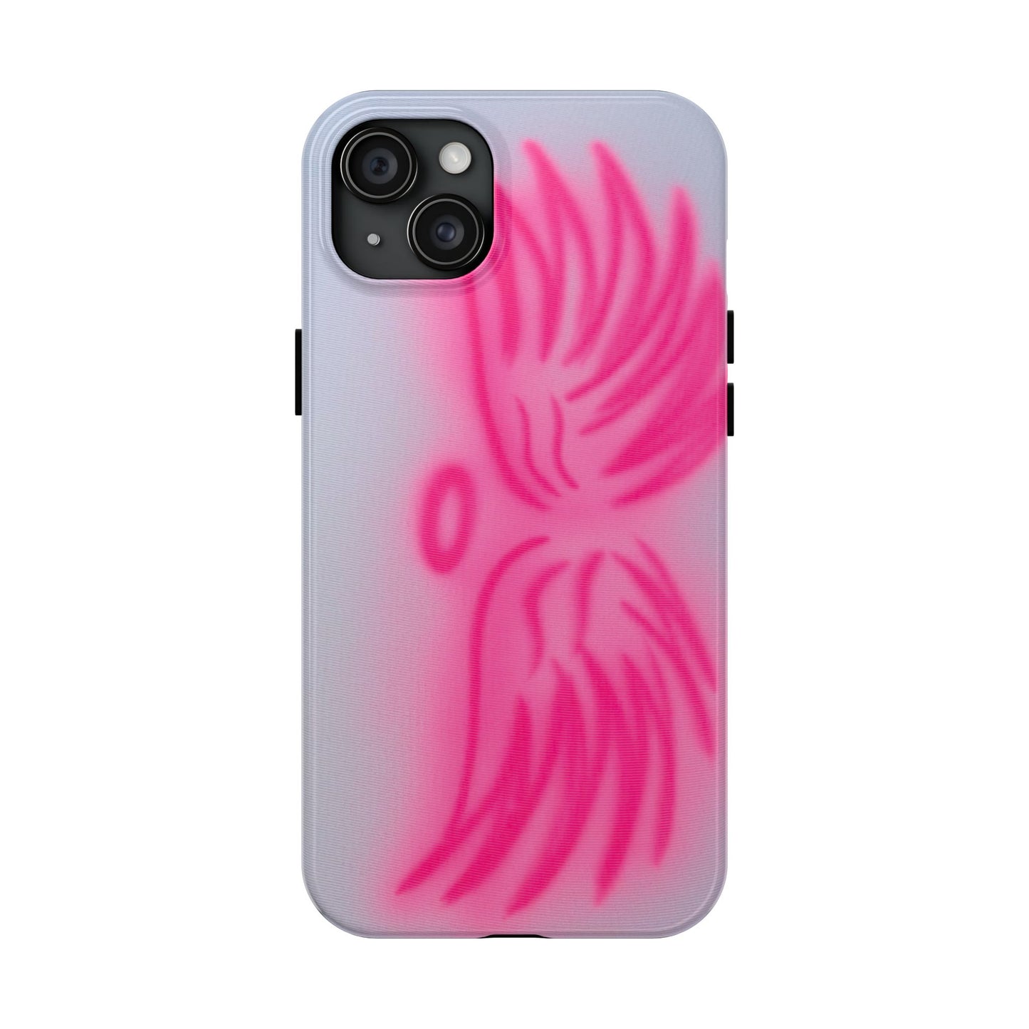 "angel wings" airbrush iPhone case