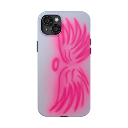 "angel wings" airbrush iPhone case