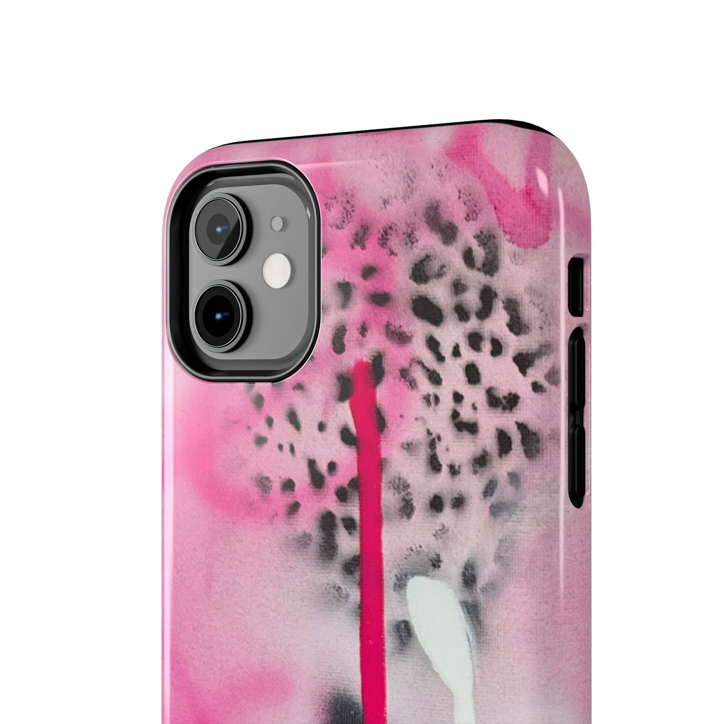 "pink cheetah" airbrush iPhone case