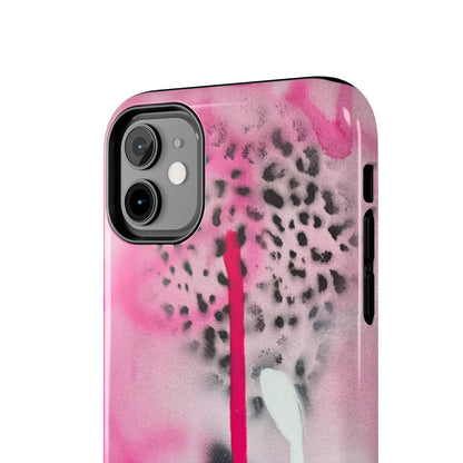 "pink cheetah" airbrush iPhone case
