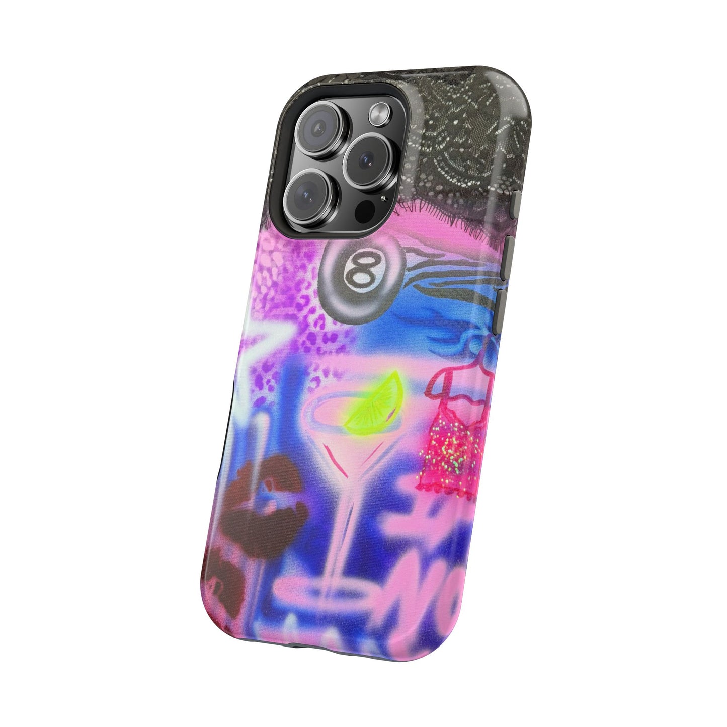 MagSafe "dream life" airbrush iPhone case