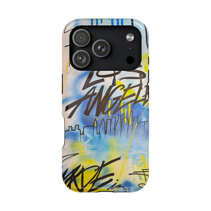 MagSafe "los angeles" airbrush iPhone case