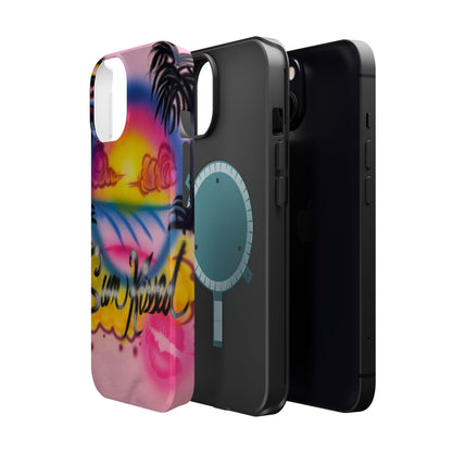 MagSafe "sunkissed" airbrush iPhone case