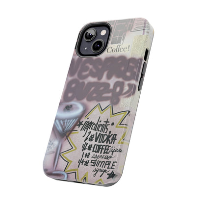"espresso martini" airbrush iPhone case