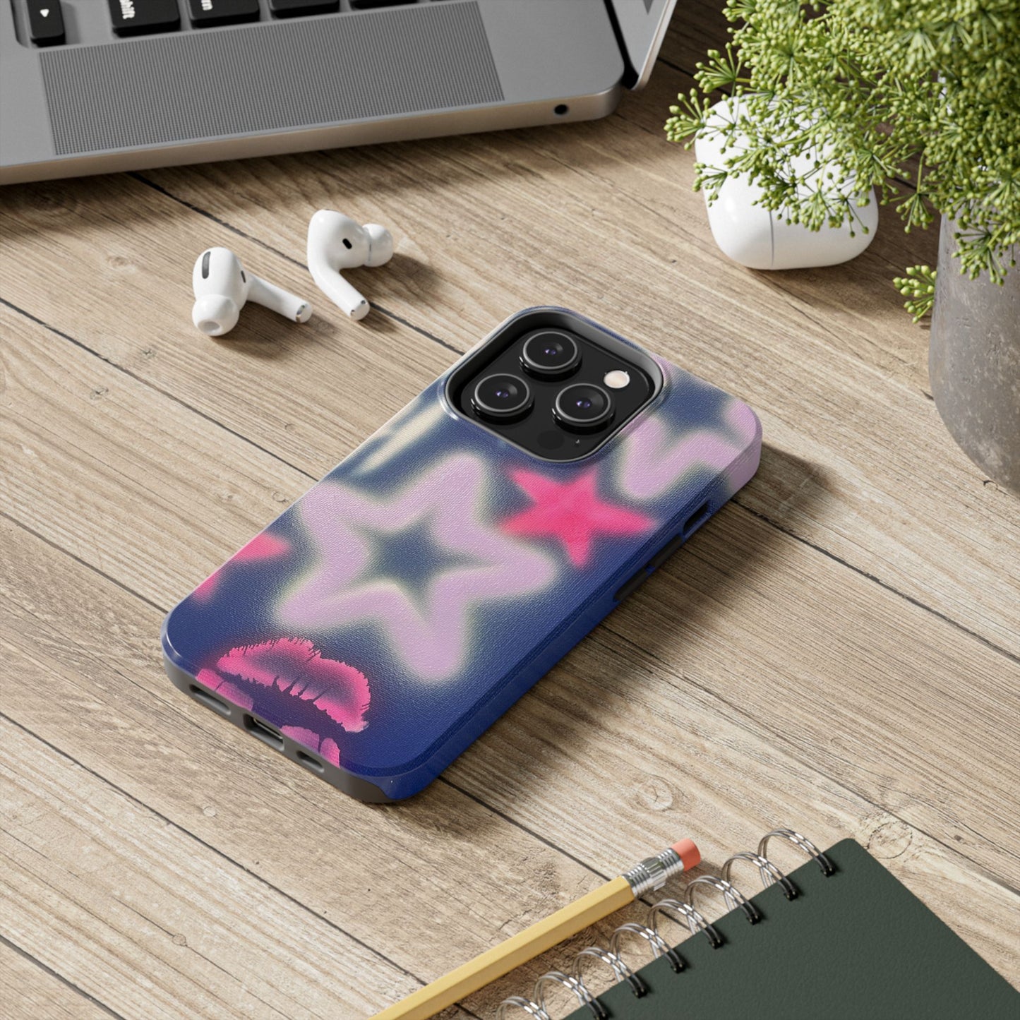 "lavender luminary" airbrush iPhone case
