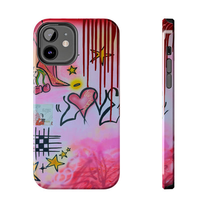 "cherry luvr" airbrush iPhone case