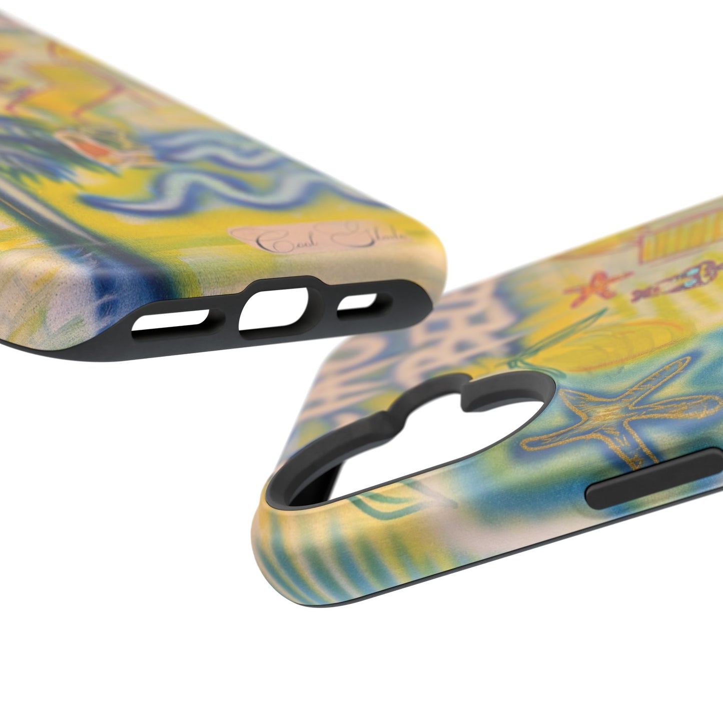 MagSafe "ciao bella" airbrush iPhone case