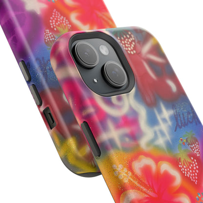 MagSafe „luck & luv“ Airbrush iPhone-Hülle