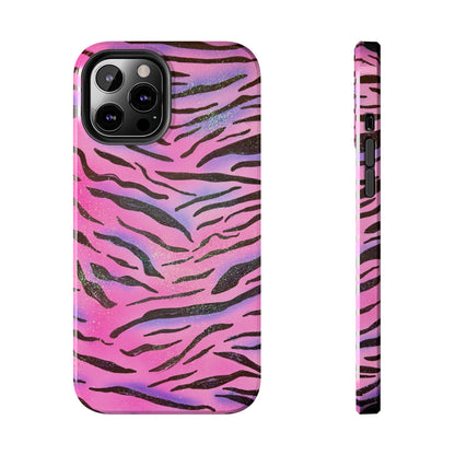 "glitter zebra" airbrush iPhone case
