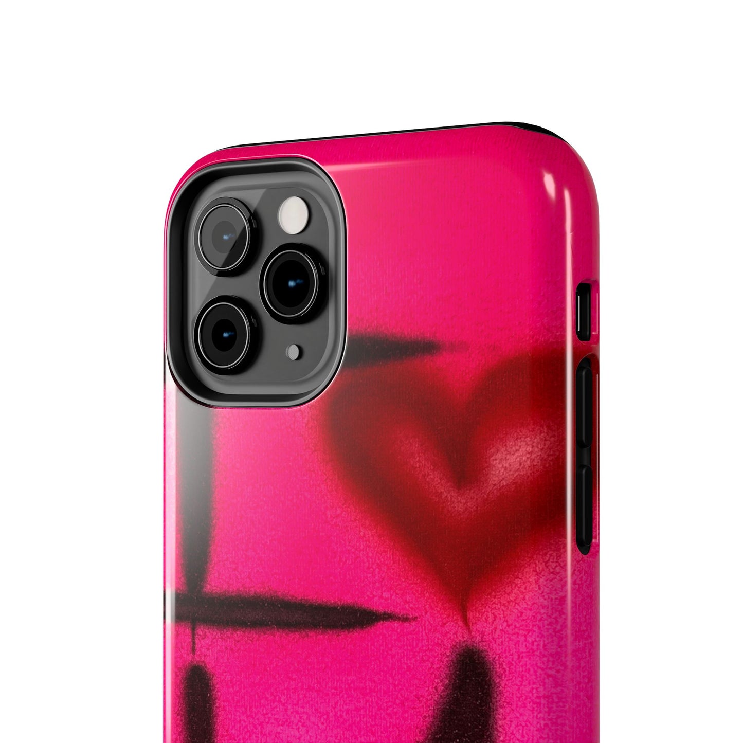 "I <3 LA" airbrush iPhone case