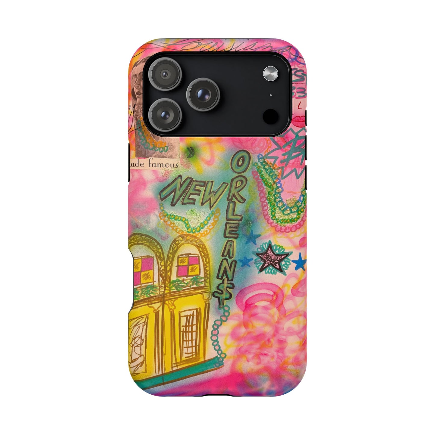 MagSafe "new orleans, la" Airbrush iPhone Hülle