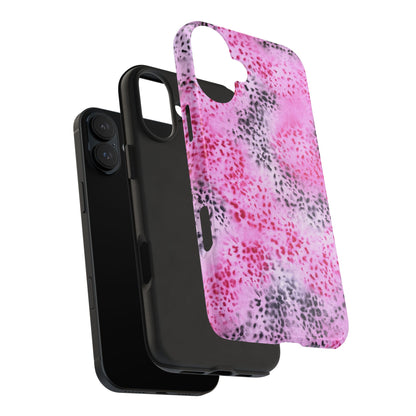 "pink cheetah pt. 2" airbrush iPhone case