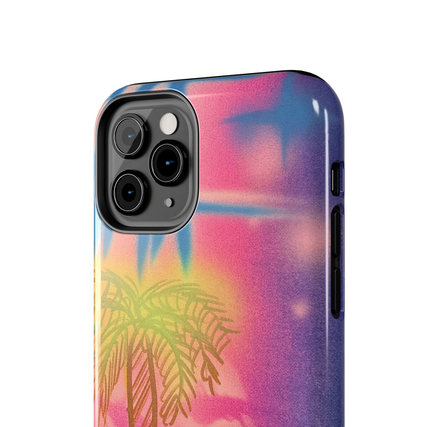 "glowy night" airbrush iPhone case