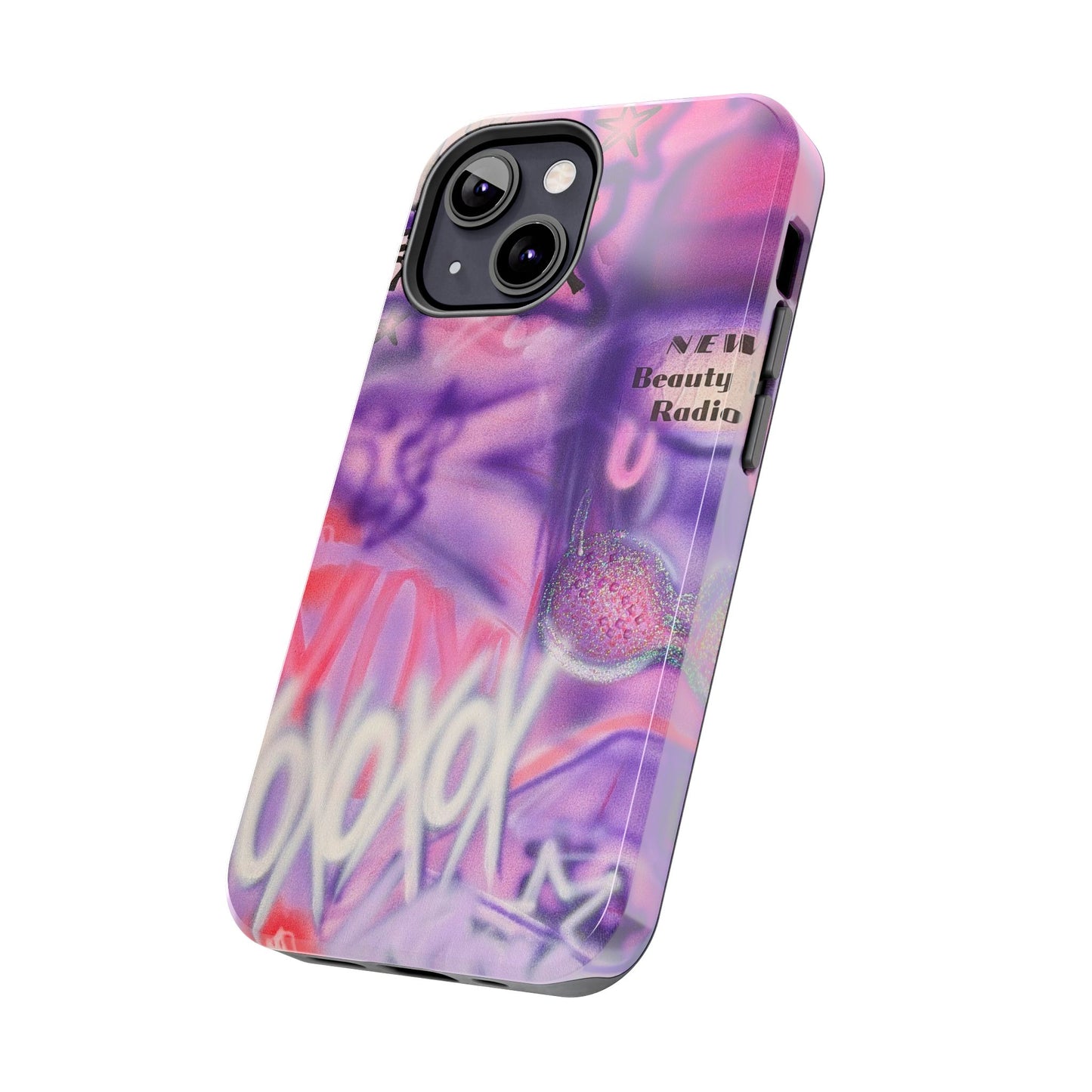 "mic check" airbrush iPhone case