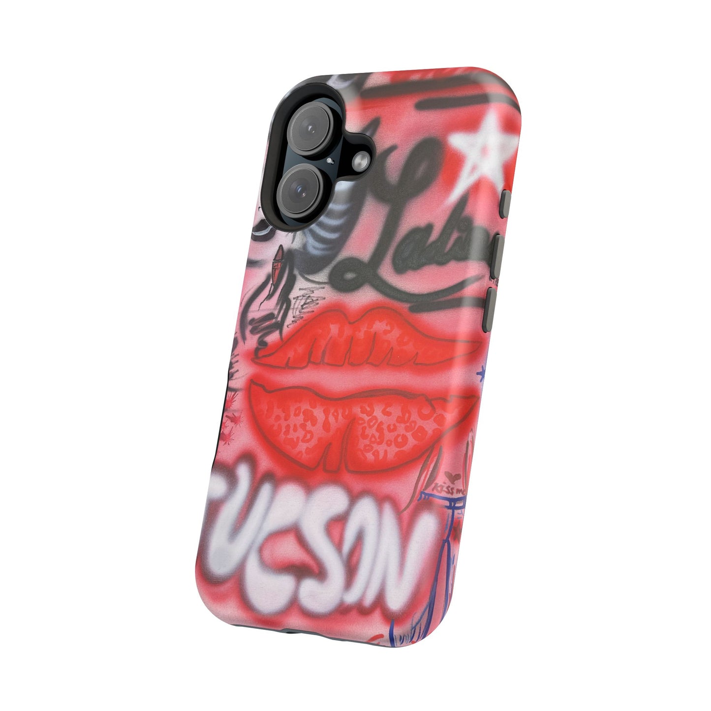 MagSafe "tucson, az" airbrush iPhone case