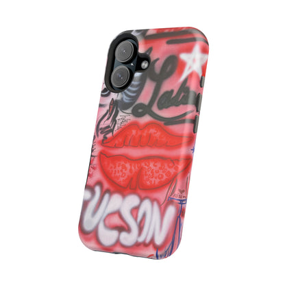 MagSafe "tucson, az" airbrush iPhone case