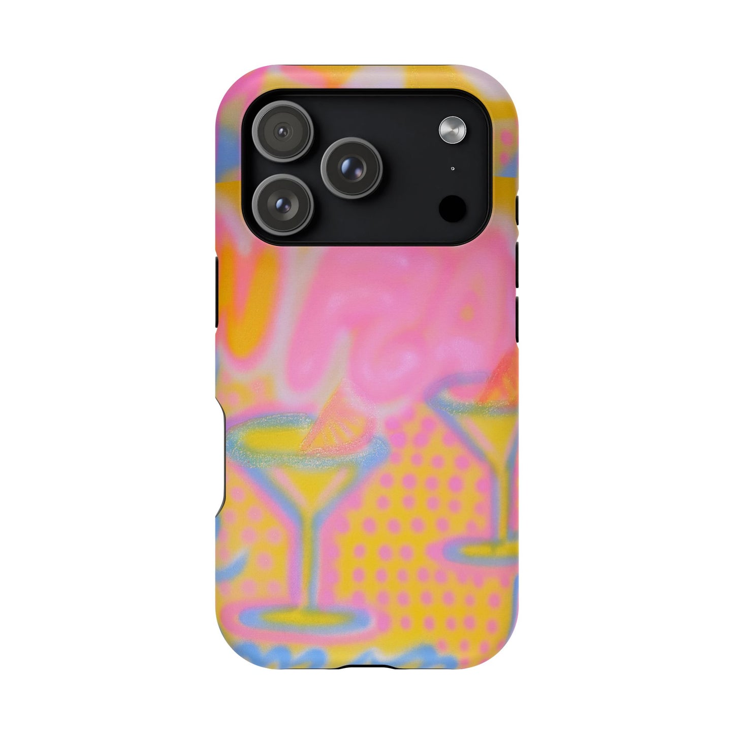 MagSafe „Lemontini“ Airbrush iPhone Hülle