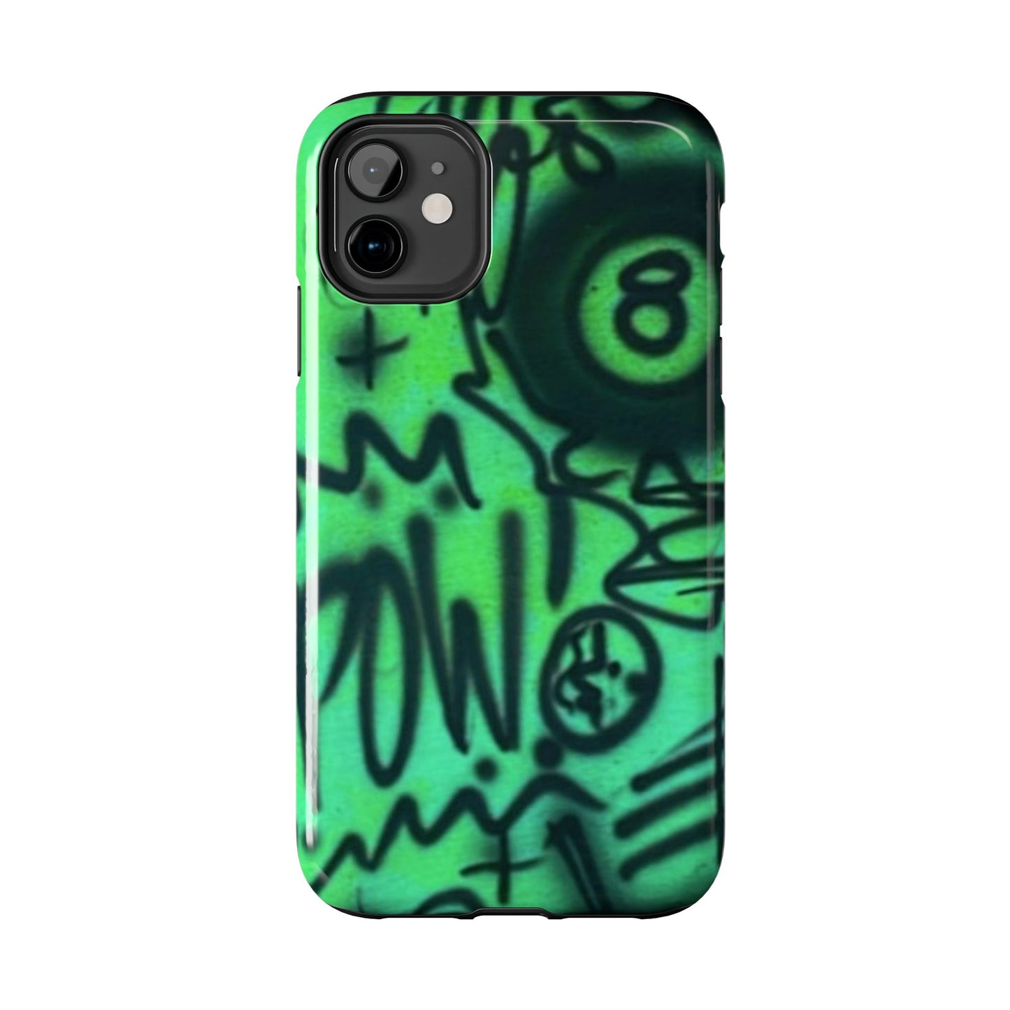 "POW! "airbrush iPhone case