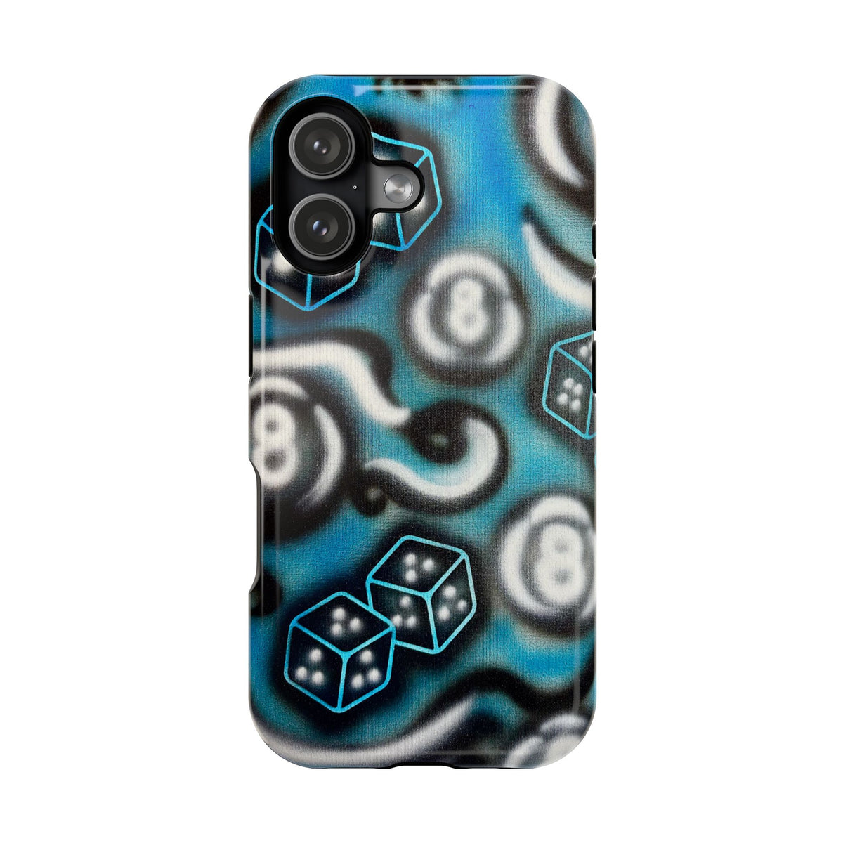 MagSafe "risk it!" airbrush iPhone case
