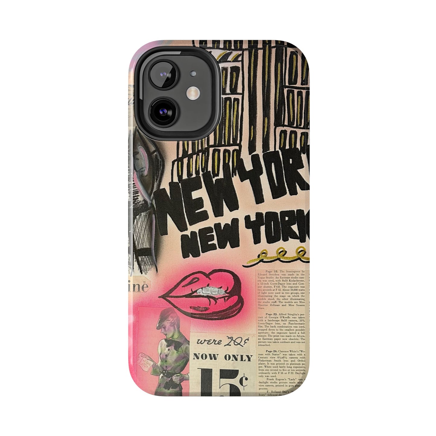 "new york, new york!" airbrush iPhone case