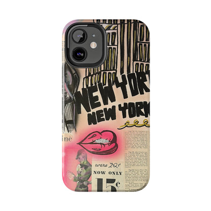 "new york, new york!" airbrush iPhone case