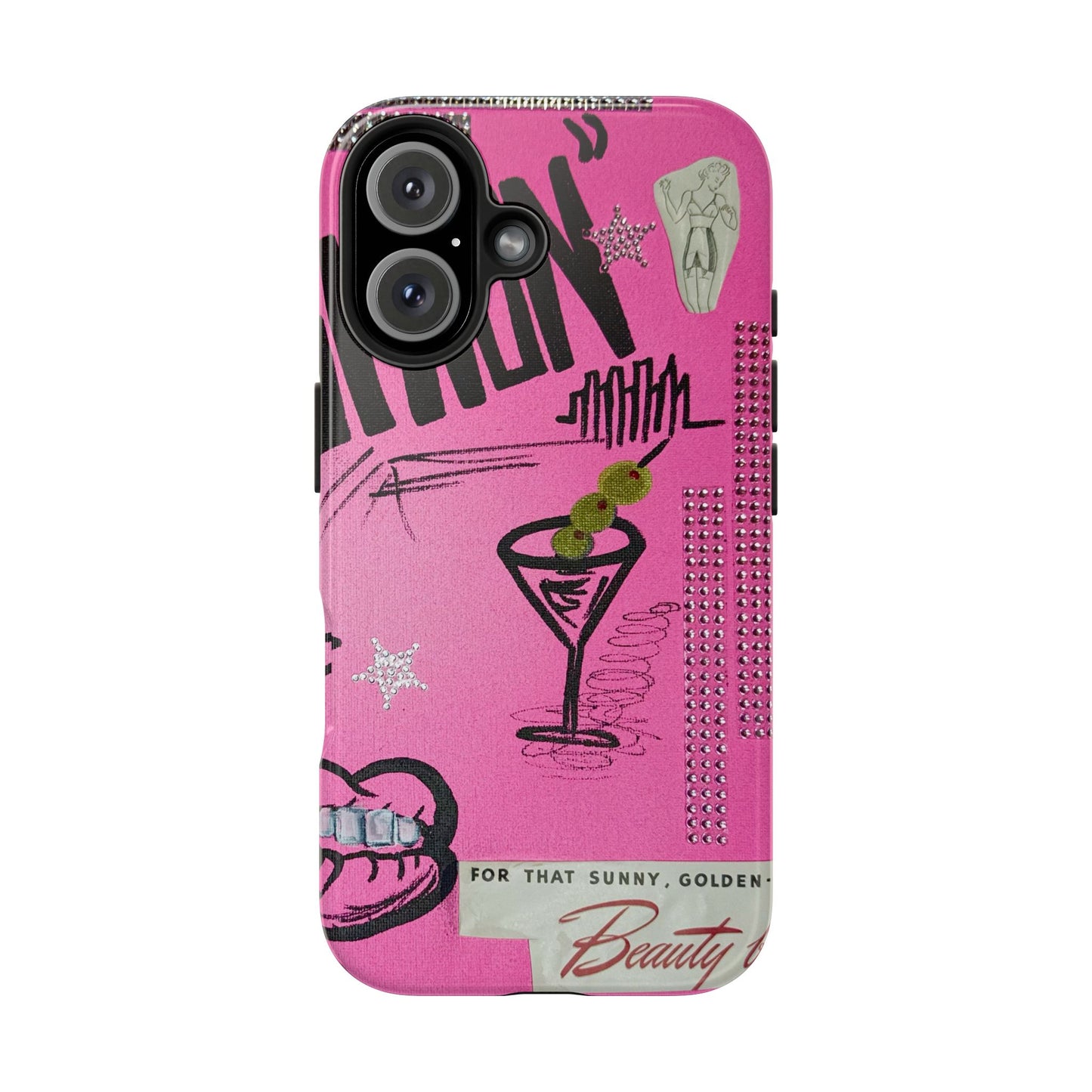 "high fashion" airbrush iPhone case
