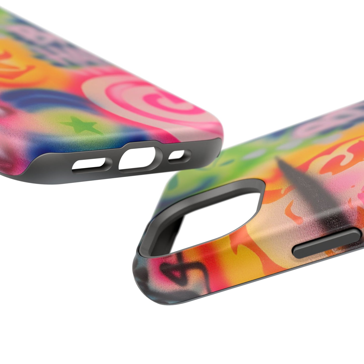 MagSafe „schlechte Angewohnheiten“ Airbrush iPhone Hülle