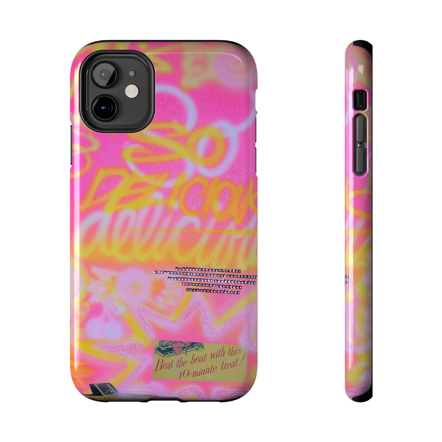 "so delicious" airbrush iPhone case