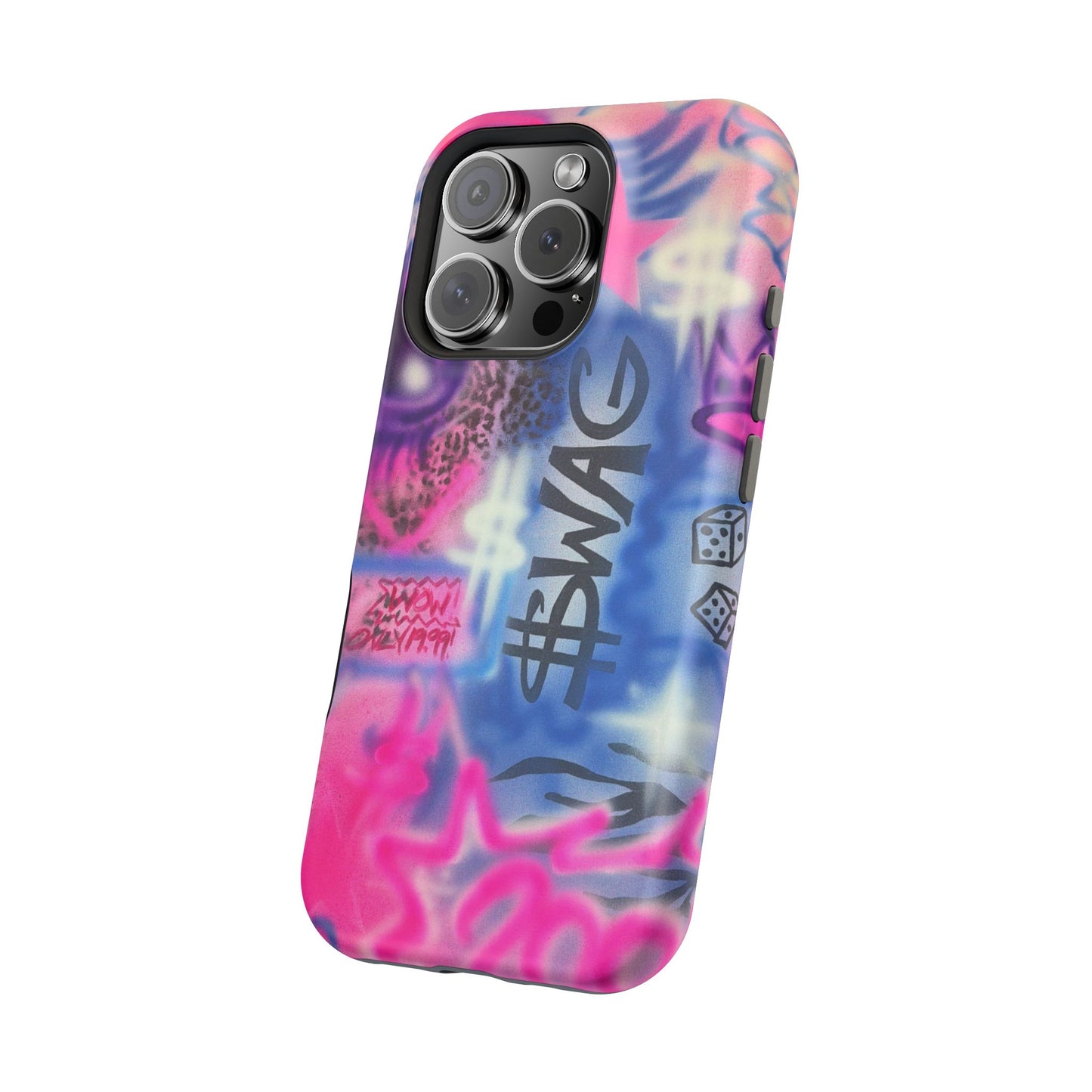 MagSafe "$wag" airbrush iPhone case