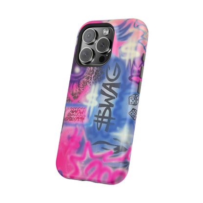 MagSafe "$wag" airbrush iPhone case