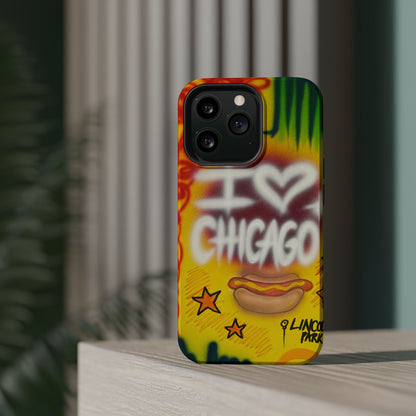 MagSafe "chicago" airbrush iPhone case