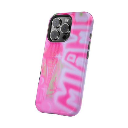 MagSafe "sunset sorbet" airbrush iPhone case