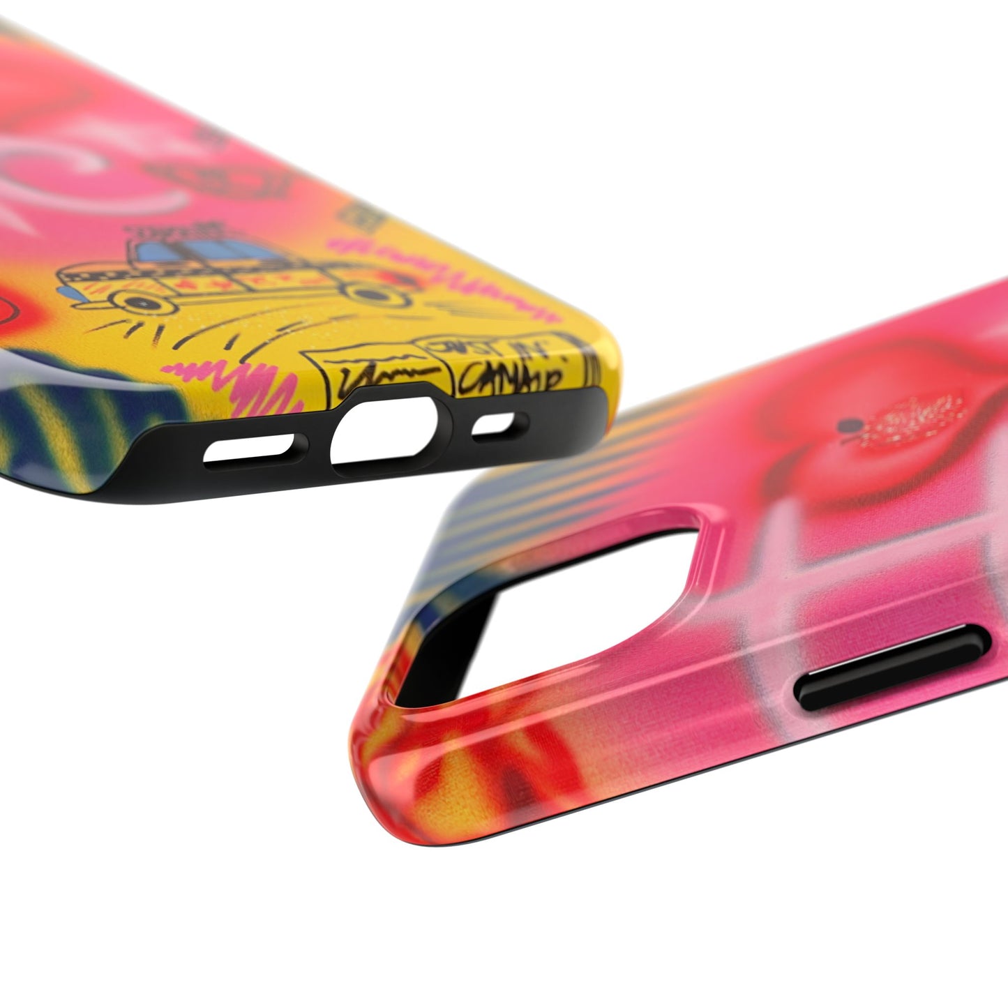 "in the city" airbrush iPhone case