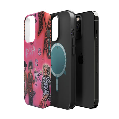 MagSafe "party diva" airbrush iPhone case
