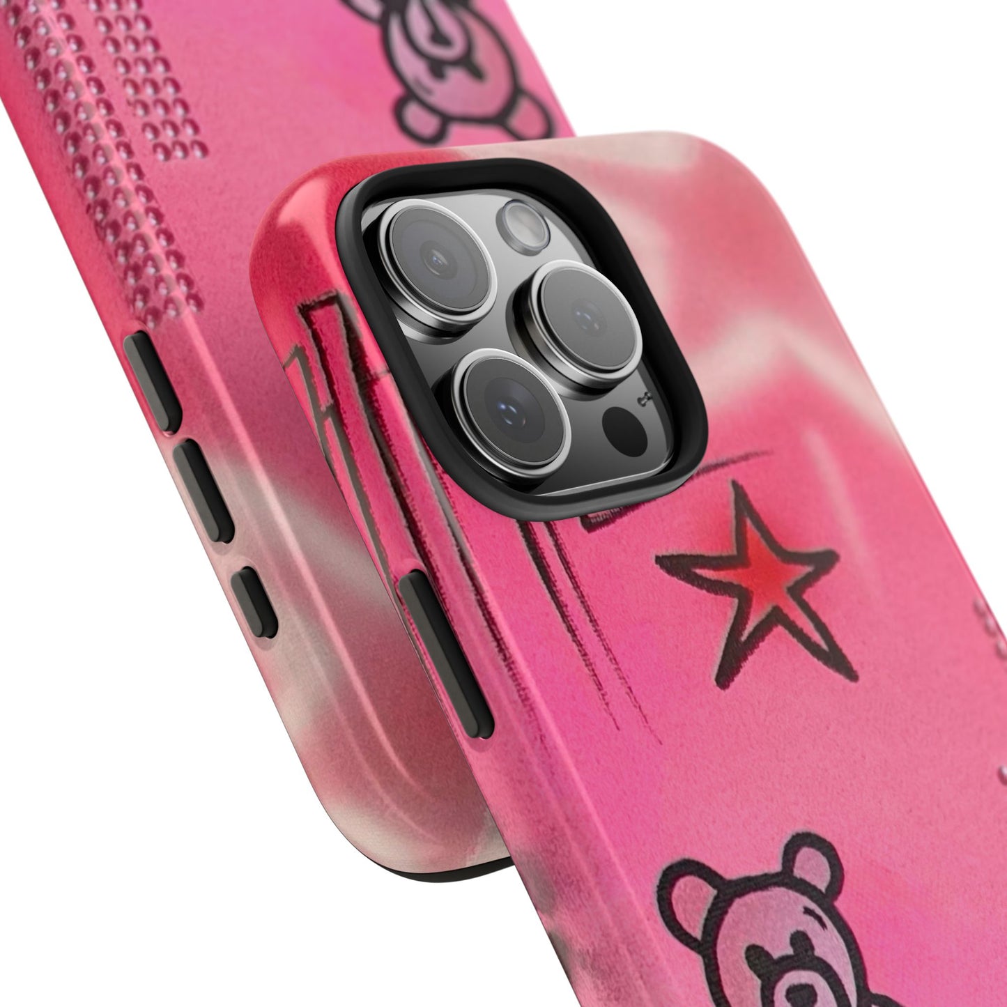 "teddy bear" airbrush iPhone case
