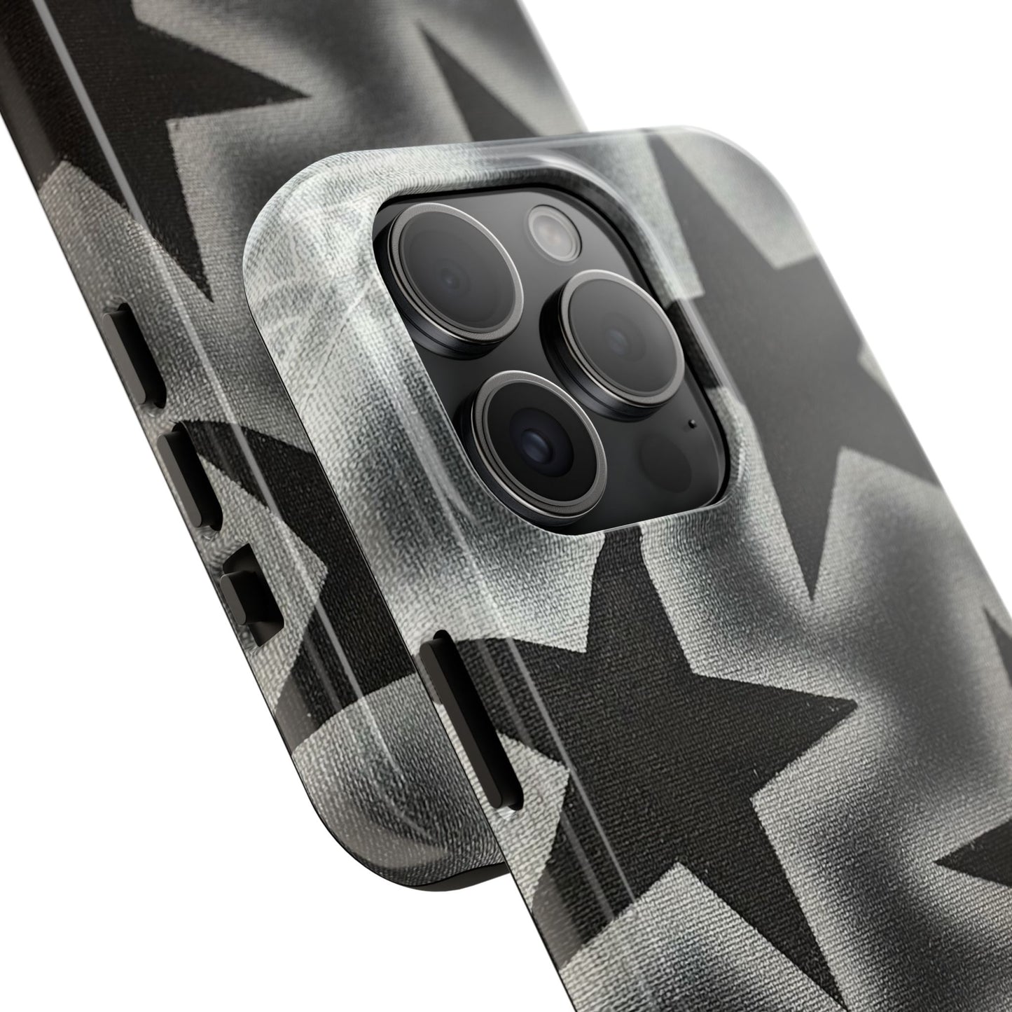 "chrome stars" airbrush iPhone case