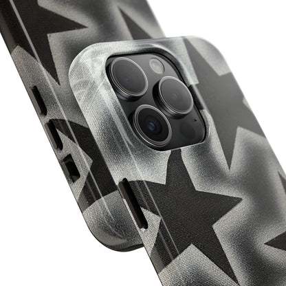 "chrome stars" airbrush iPhone case