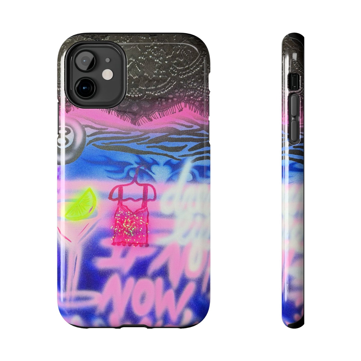 "dream life pt. 2" airbrush iPhone case