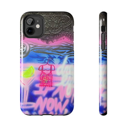 "dream life pt. 2" airbrush iPhone case