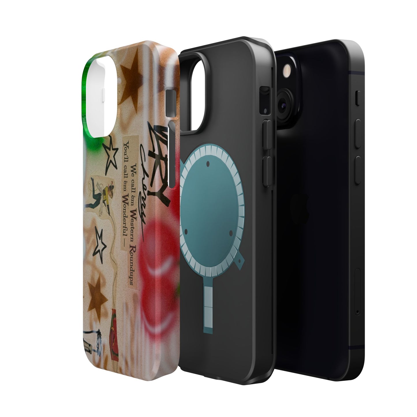 MagSafe "very cherry" airbrush iPhone case