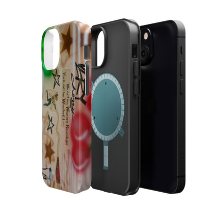 MagSafe "very cherry" airbrush iPhone case