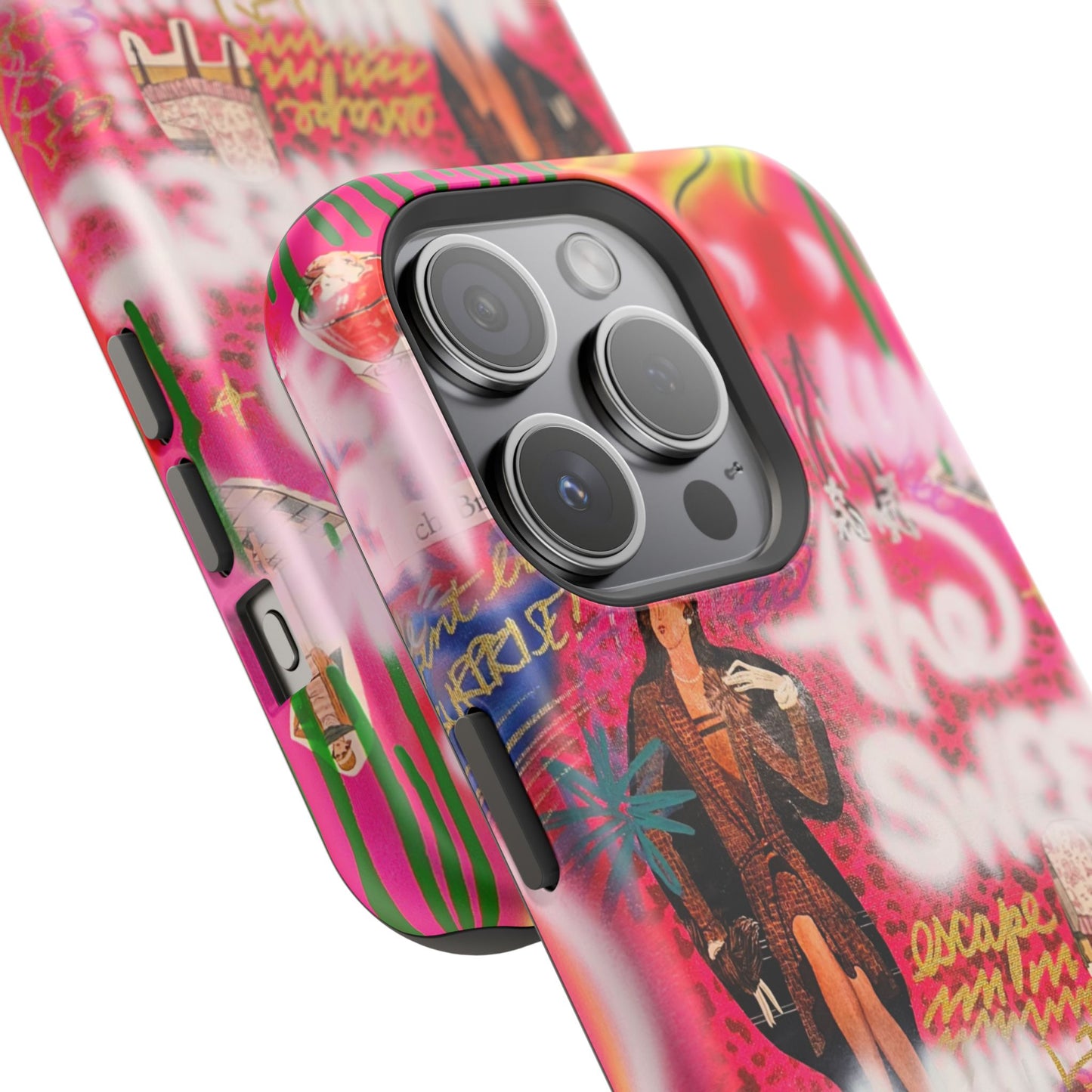 MagSafe "Sweet Escape" Airbrush iPhone Hülle