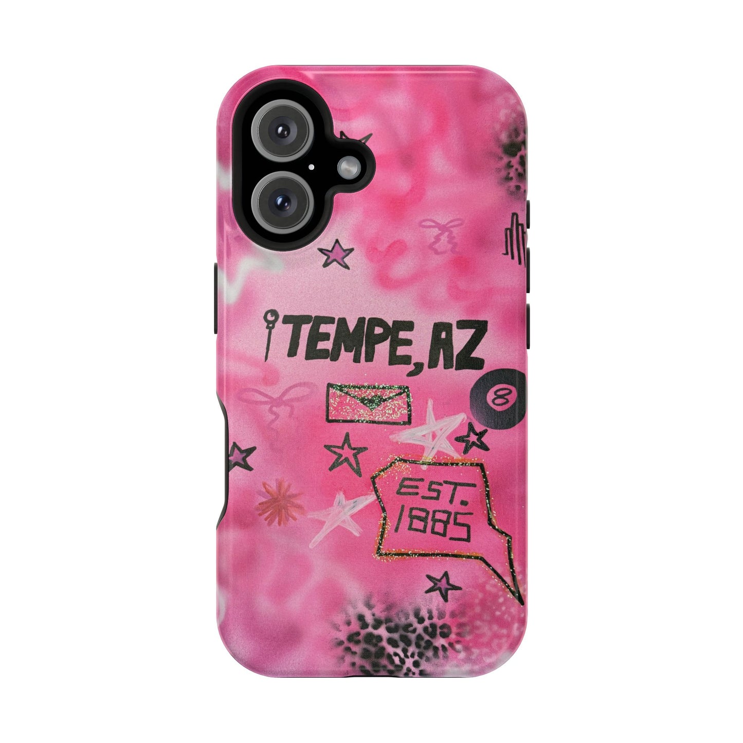 MagSafe „arizona state university pt. 2“ Airbrush iPhone-Hülle